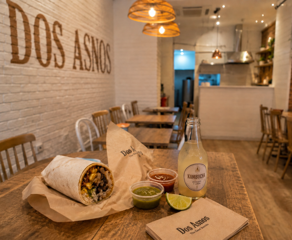 Dos asnos Restaurante mexicano Barcelona