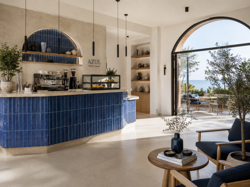 azul coffee bar-marina pinos interiorista
